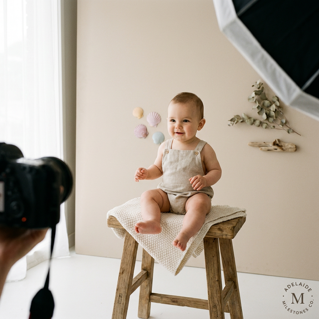 Milestone baby session Adelaide
